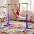 Kids Gymnastics Bar with 12 Adjustable Heights – Purple