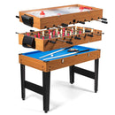 3-in-1 Foosball, Billiards and Slide-Hockey Table – Multicolour