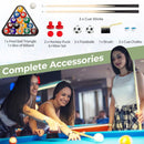 3-in-1 Foosball, Billiards and Slide-Hockey Table – Multicolour