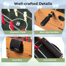 3-in-1 Foosball, Billiards and Slide-Hockey Table – Multicolour