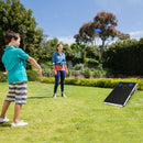 Folding Cornhole Game with Boards, Beanbags and Carry Bag – Black
