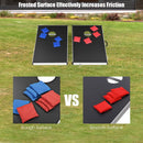 Folding Cornhole Game with Boards, Beanbags and Carry Bag – Black