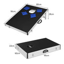 Folding Cornhole Game with Boards, Beanbags and Carry Bag – Black