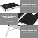 Folding Cornhole Game with Boards, Beanbags and Carry Bag – Black
