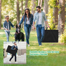 Folding Cornhole Game with Boards, Beanbags and Carry Bag – Black