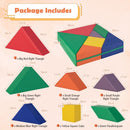 7-Piece Foam Tangram Building and Climbing Set – product view