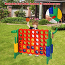3-in-1 Jumbo 4-in-a-Row Game with Basketball Hoop – Green
