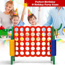 3-in-1 Jumbo 4-in-a-Row Game with Basketball Hoop – Green