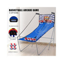 Folding Dual-Shot Basketball Arcade Game – White