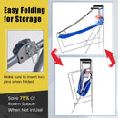 Folding Dual-Shot Basketball Arcade Game – White