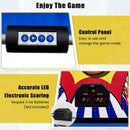 Folding Dual-Shot Basketball Arcade Game – White