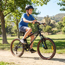 Kids Mountain Bike with Suspension Fork – Black / 20 inches