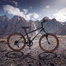 Kids Mountain Bike with Suspension Fork – Black / 24 inches