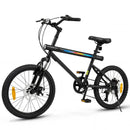 20-Inch 6-Speed Bicycle with Speakers and Disc Brakes – Black / 20 inches