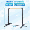 Kids Gymnastics Bar with 12 Adjustable Heights – SP38683DK