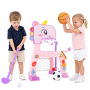 Dinosaur Kids Basketball and Sports Activity Centre – Pink