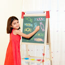 Adjustable Wooden Art Easel with Storage Bag – Natural