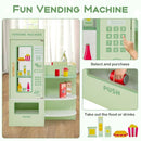 Wooden Grocery Store with Vending Machine and Play Food – Green