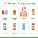 Wooden Grocery Store with Vending Machine and Play Food – Green