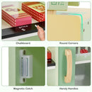 Wooden Grocery Store with Vending Machine and Play Food – Green