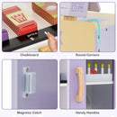 Wooden Grocery Store with Vending Machine and Play Food – Purple