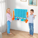 Tabletop 4-in-a-Row Game with Carrying Bag – Light Blue