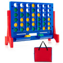 Tabletop 4-in-a-Row Game with Carrying Bag – Blue