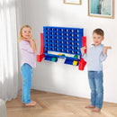 Tabletop 4-in-a-Row Game with Carrying Bag – Blue