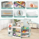 Wooden Grocery Store with Coffee Maker and Vending Machine – Green