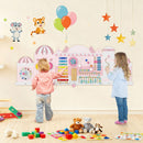 Castle Sensory Wall Activity Board – Pink