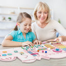 Castle Sensory Wall Activity Board – Pink