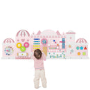 Castle Sensory Wall Activity Board – Pink
