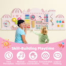 Castle Sensory Wall Activity Board – Pink