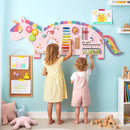 Unicorn Sensory Wall Activity Board – Pink