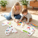 Unicorn Sensory Wall Activity Board – White