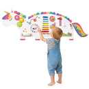 Unicorn Sensory Wall Activity Board – White