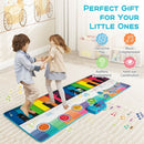 24-Key Kids Floor Piano Mat with Eight Instrument Sounds – product view