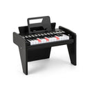 25-Key Mini Digital Piano with Light-Up Keys – Black