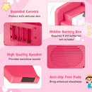 25-Key Mini Digital Piano with Light-Up Keys – Pink