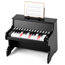 25-Key Upright-Style Mini Digital Piano – Black