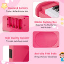 25-Key Upright-Style Mini Digital Piano – Pink