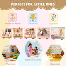 Wooden Sensory Wall Panels with Vanity Play – product view