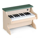 25-Key Wooden Mini Digital Piano – Green