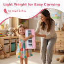 30-Key Kids Desktop Digital Piano – Pink