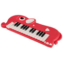 25-Key Elephant-Shaped Kids Piano – Red