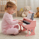 25-Key Mini Kids Piano with Microphone – Pink