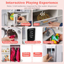 Double-Sided Wooden Play Kitchen with Light and Sound Hood – White