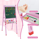 Adjustable Wooden Art Easel with Drawing Accessories – TM10208PI
