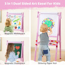 Adjustable Wooden Art Easel with Drawing Accessories – TM10208PI