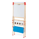 Wooden Art Easel with Storage Bag and Paper Roll – Colourful